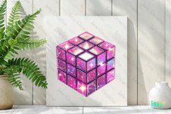 Neon Retro Pink Elements Sublimation Product Image 2