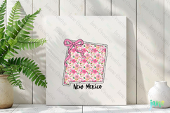 New Mexico Floral Coquette PNG - 50 States Design Product Image 3