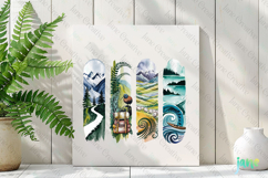New Zealand Brushstroke PNG Product Image 3