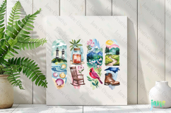 North Carolina State Brushstroke USA PNG Product Image 3
