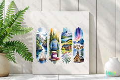 Norway Brushstroke PNG Product Image 3