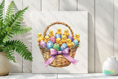 Pastel Easter Clipart Sublimation Product Image 2