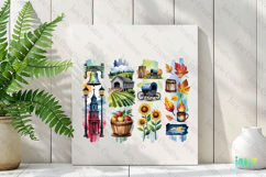 Pennsylvania State Brushstroke USA PNG Product Image 3