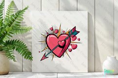 Pop Art Valentines Day Sublimation Product Image 2