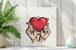 Pop Art Valentines Day Sublimation Product Image 2