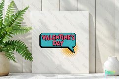Pop Art Valentines Day Sublimation Product Image 2