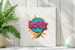 Pop Art Valentines Day Sublimation Product Image 2