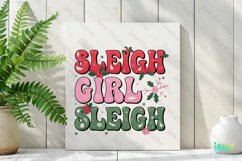 Retro Pink Christmas Quotes Sublimation Product Image 2