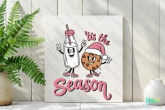 Retro Pink Christmas Quotes Sublimation Product Image 2