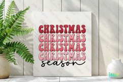 Retro Pink Christmas Quotes Sublimation Product Image 2