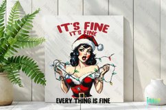 Retro Christmas Girls Sublimation Product Image 2