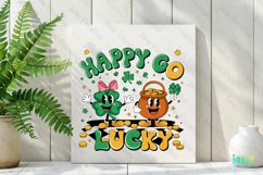 Happy Go Lucky Retro St Patrick’s Day Sublimation Product Image 2