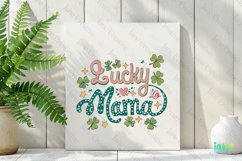 Lucky Mama Retro St Patrick’s Day Sublimation Product Image 2