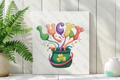 Lucky Retro St Patrick’s Day Sublimation Product Image 2