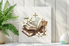 Risen Easter Clipart Sublimation Product Image 2