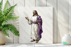 Risen Easter Clipart Sublimation Product Image 2