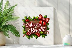Rustic and Festive Christmas Sign Product Image 2