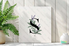 Sage Letter S Clipart Product Image 3