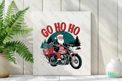 Go Ho Ho Santa Christmas Quotes Sublimation Product Image 2