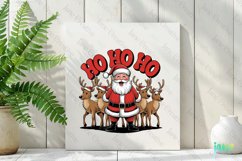 Ho Ho Ho Santa Christmas Quotes Sublimation Product Image 2