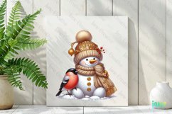 Snowman Joyfully Christmas Sublimation Product Image 2