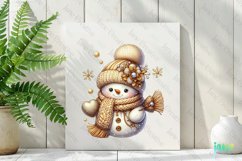 Snowman Joyfully Christmas Sublimation Product Image 2