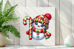 Snowman Joyfully Christmas Sublimation Product Image 2