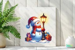 Snowman Joyfully Christmas Sublimation Product Image 2