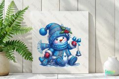 Snowman Joyfully Christmas Sublimation Product Image 2