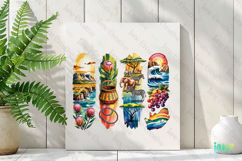 South Africa Brushstroke PNG Product Image 3