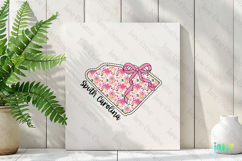 South Carolina Floral Coquette PNG - 50 States Design Product Image 3