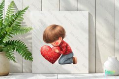 Valentine Boys Sublimation Clipart Product Image 2