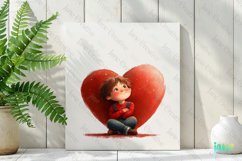 Valentine Boys Sublimation Clipart Product Image 2
