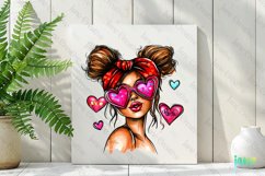 Valentine&#039;s Day Girl Sublimation Product Image 3