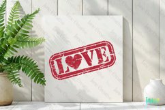 Valentine Post Stamps Sublimation Product Image 2