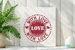 Valentine Post Stamps Sublimation Product Image 2