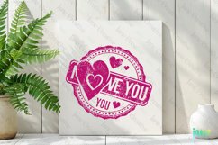 Valentine Post Stamps Sublimation Product Image 2