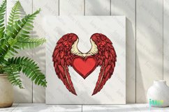 Vintage Heart Clipart Sublimation Product Image 2
