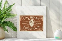 Vintage Valentine Label Sublimation Product Image 2