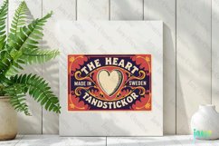 Vintage Valentine Label Sublimation Product Image 2