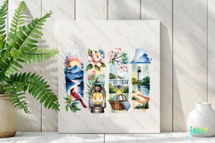 Virginia State Brushstroke USA PNG Product Image 3