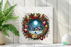 Watercolor Christmas Scenes Sublimation Product Image 2