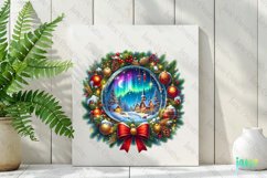 Watercolor Christmas Scenes Sublimation Product Image 2