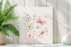 Watercolor Spring Clipart Sublimation Product Image 2