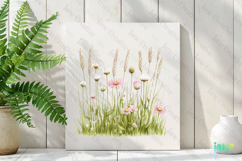 Watercolor Spring Clipart Sublimation Product Image 2