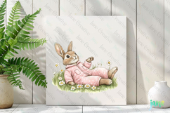 Watercolor Spring Clipart Sublimation Product Image 2
