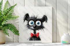 Dog Whimsical Animals Clipart Sublimation Product Image 2