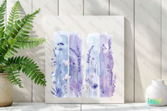 Wildflowers Brushstroke Clipart Product Image 2