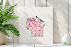 Wisconsin Floral Coquette PNG - 50 States Design Product Image 3
