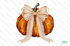 Fall Halloween Pumpkins Sublimation Clipart Product Image 1